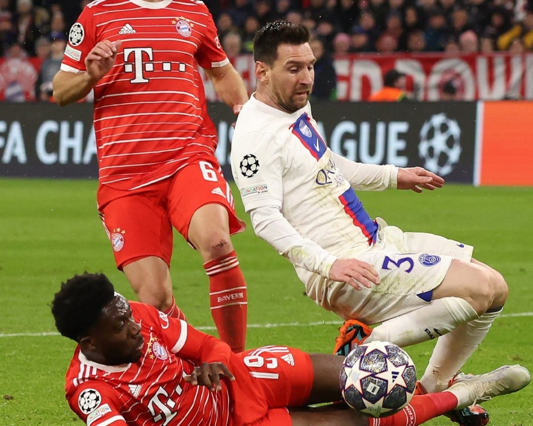 Messi PSG Bayern Foto: Reprodu&ccedil;&atilde;o/Twitter @ChampionsLeague