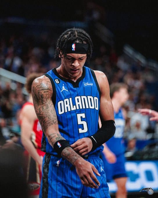 Paolo Banchero ,Orlando Magic. Foto: Reprodu&ccedil;&atilde;o/Twitter/@OrlandoMagic