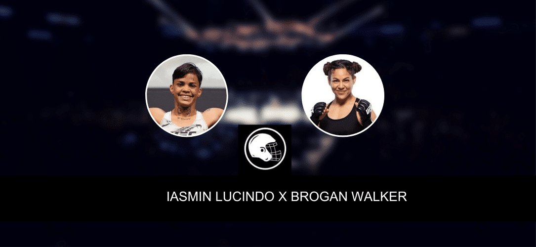Iasmin Lucindo x Brogan Walker &ndash; palpite, odds e progn&oacute;stico &ndash; UFC &ndash; 22/4/2023