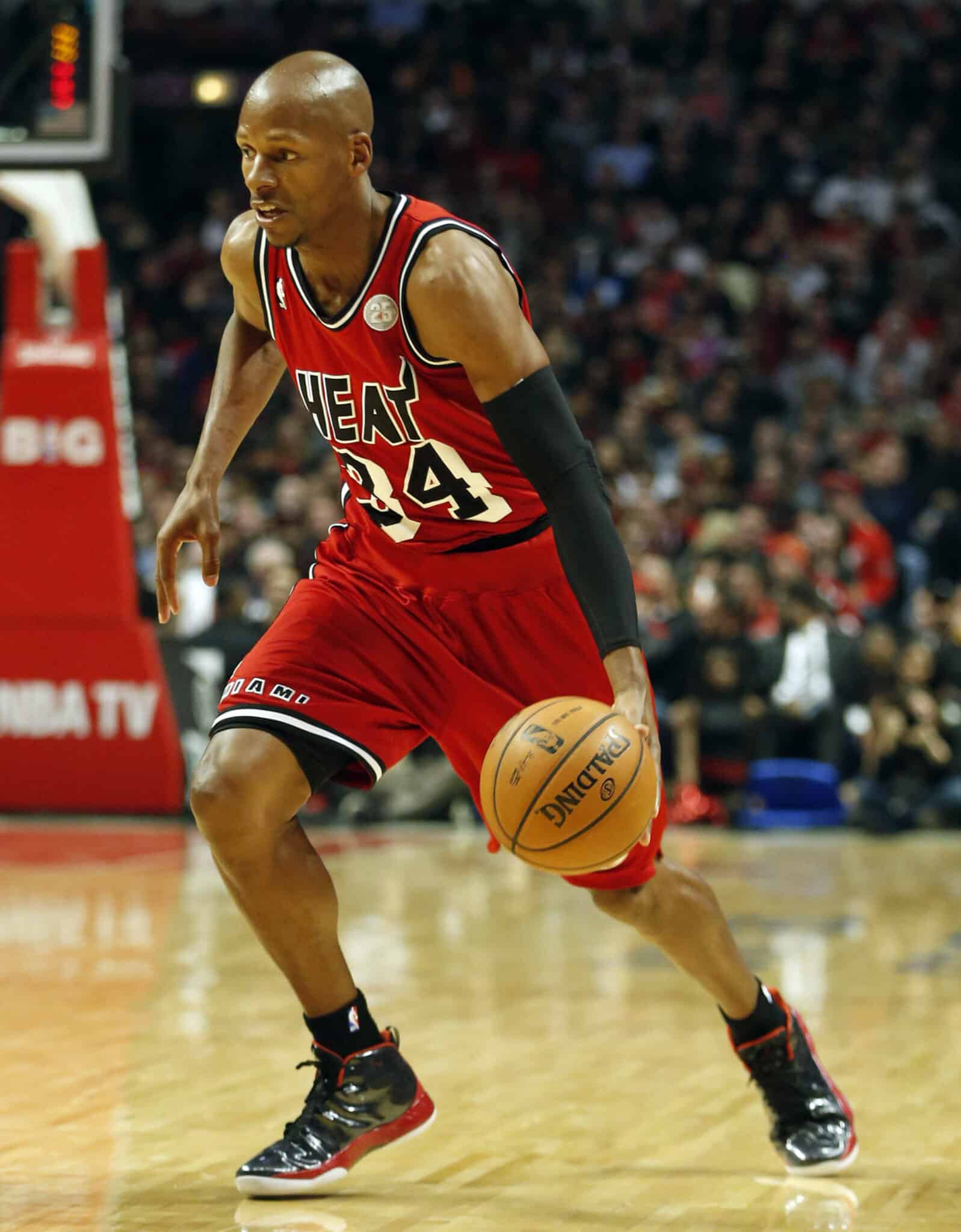 Ray Allen, campe&atilde;o da NBA pelo Miami Heat. Foto: Newspics / Icon Sports