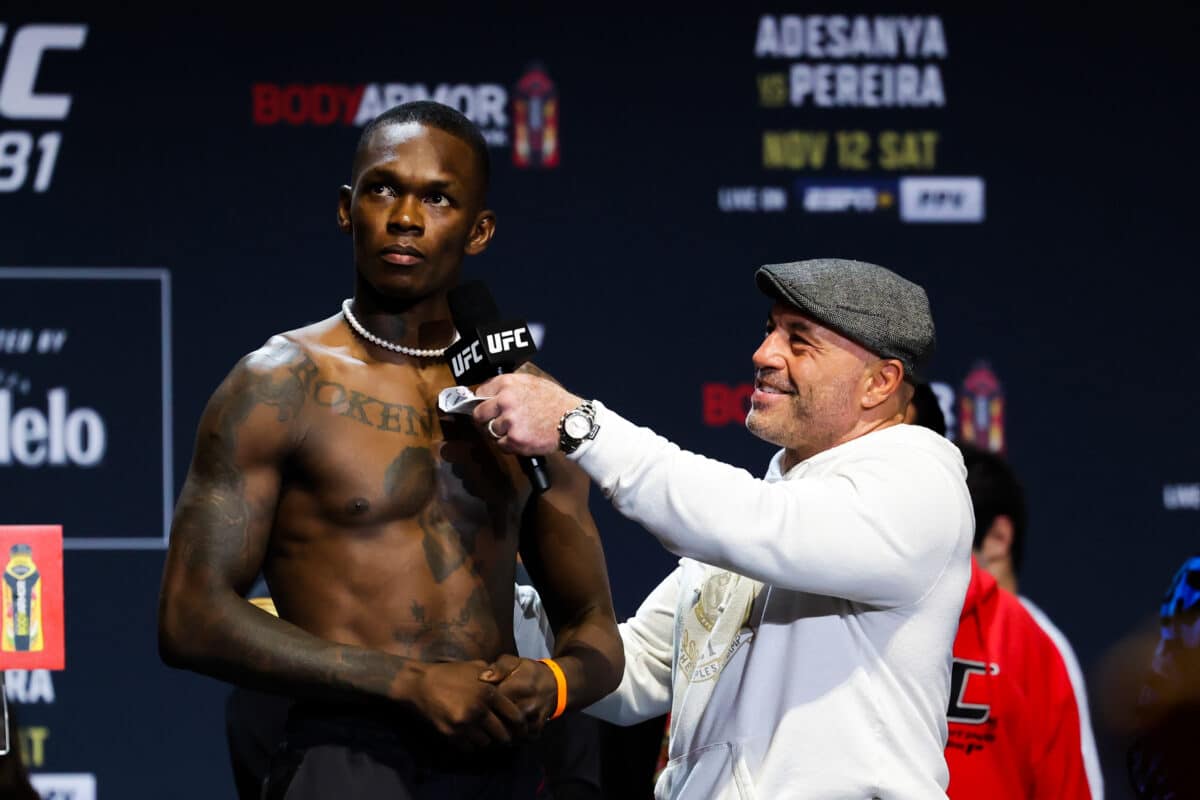 ‘Está resolvido’: a resposta de Adesanya para trilogia contra Poatan no UFC