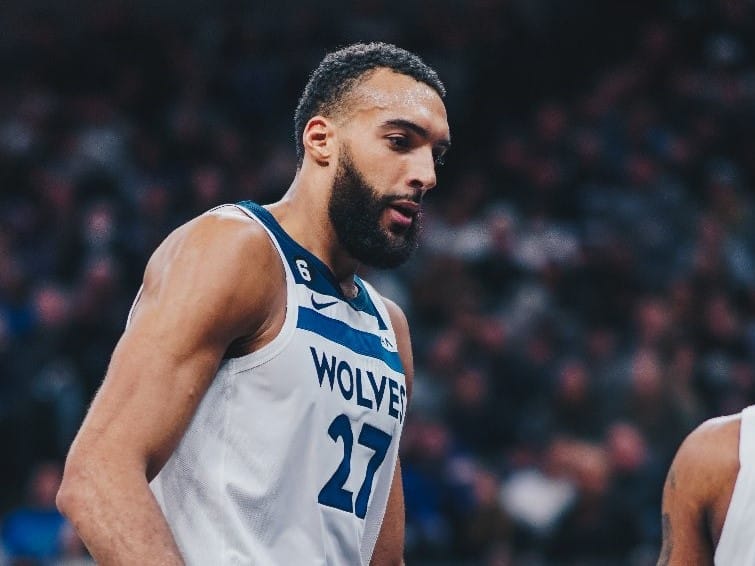 Rudy Gobert Timberwolves. Foto: Reprodu&ccedil;&atilde;o/Twitter/@Timberwolves