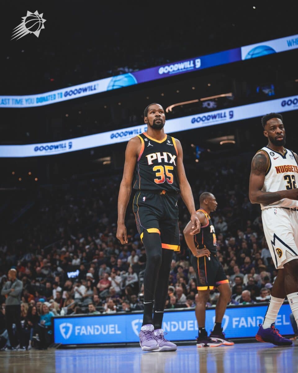 NBA: Suns vencem Nuggets e seguem invictos com Kevin Durant