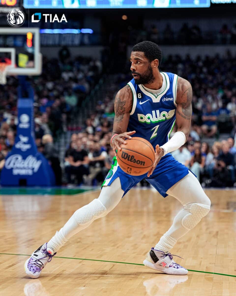 NBA: na luta pelo play-in, Mavs t&ecirc;m m&aacute; not&iacute;cia sobre Kyrie Irving