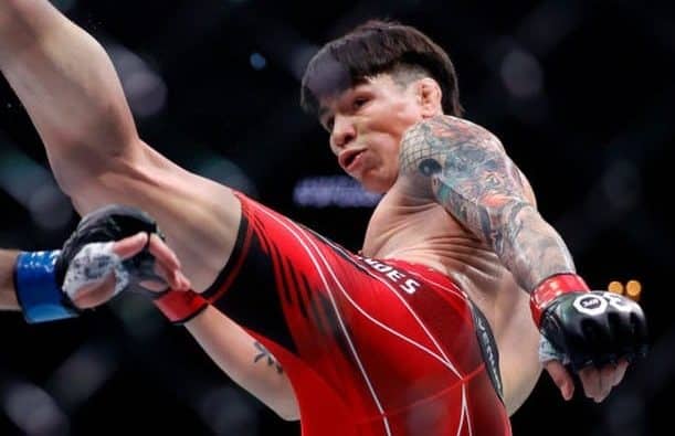 Ignacio Bahamondes x Trey Ogden. Foto: Reprodu&ccedil;&atilde;o/Instagram/@ufcespanol