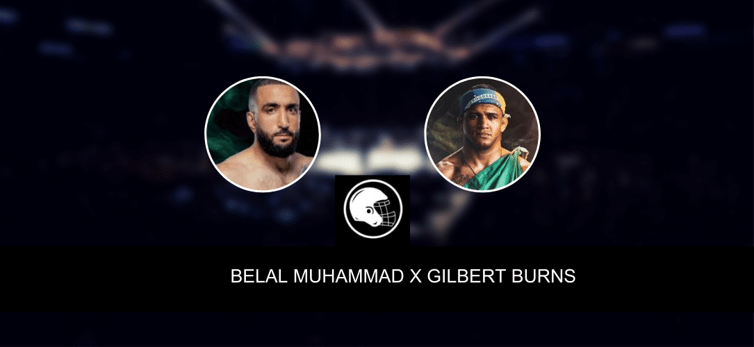 Belal Muhammad x Gilbert Durinho Burns &ndash; palpite, odds e progn&oacute;stico &ndash; UFC &ndash; 6/5/2023