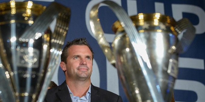 Chris Klein, LA Galaxy MLS. Foto: Reprodu&ccedil;&atilde;o/Twitter@LAGalaxy