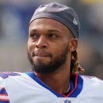 NFL: Damar Hamlin treina e desmente t&eacute;cnico ap&oacute;s quase morrer em jogo