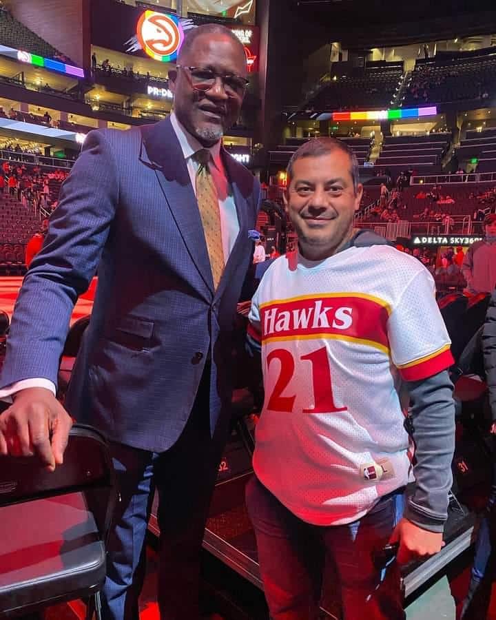 Alessandro Silva, Dominique Wilkins, Atlanta Hawks. Foto: Alessandro Silva
