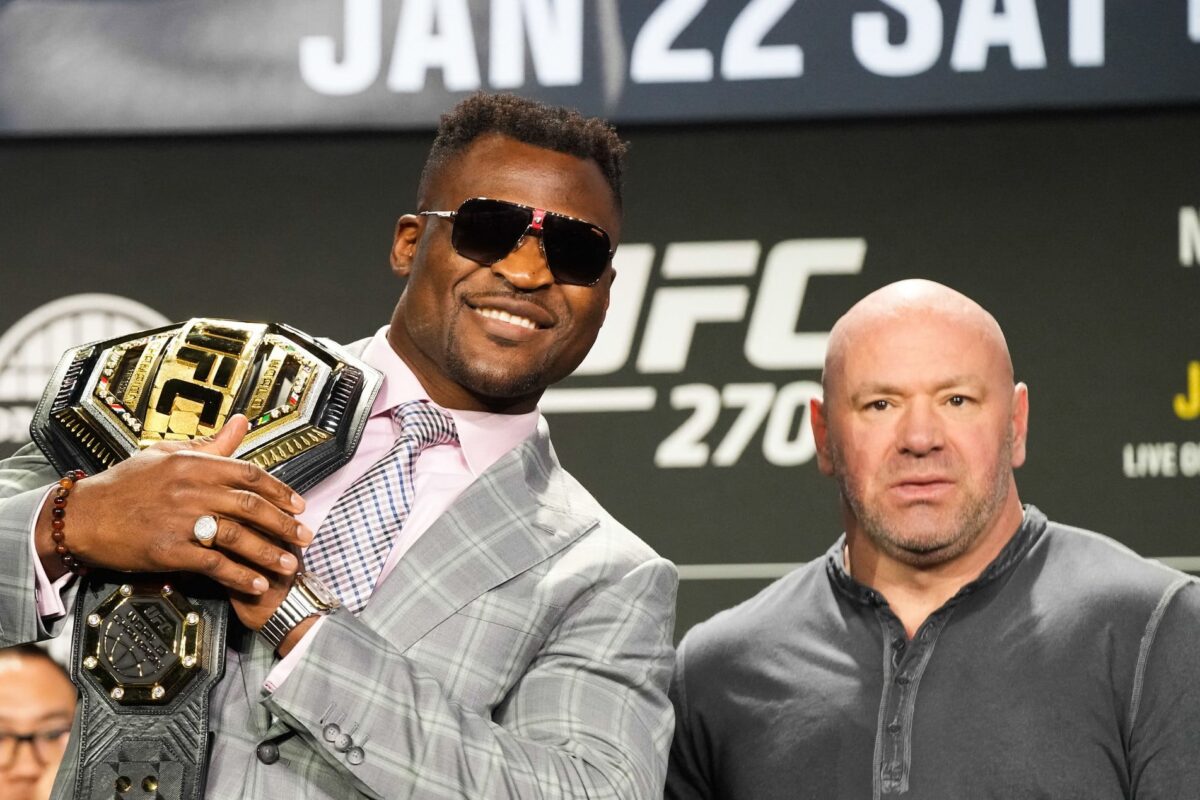 Ngannou confronta Dana White e revela motivo chocante por saída do UFC