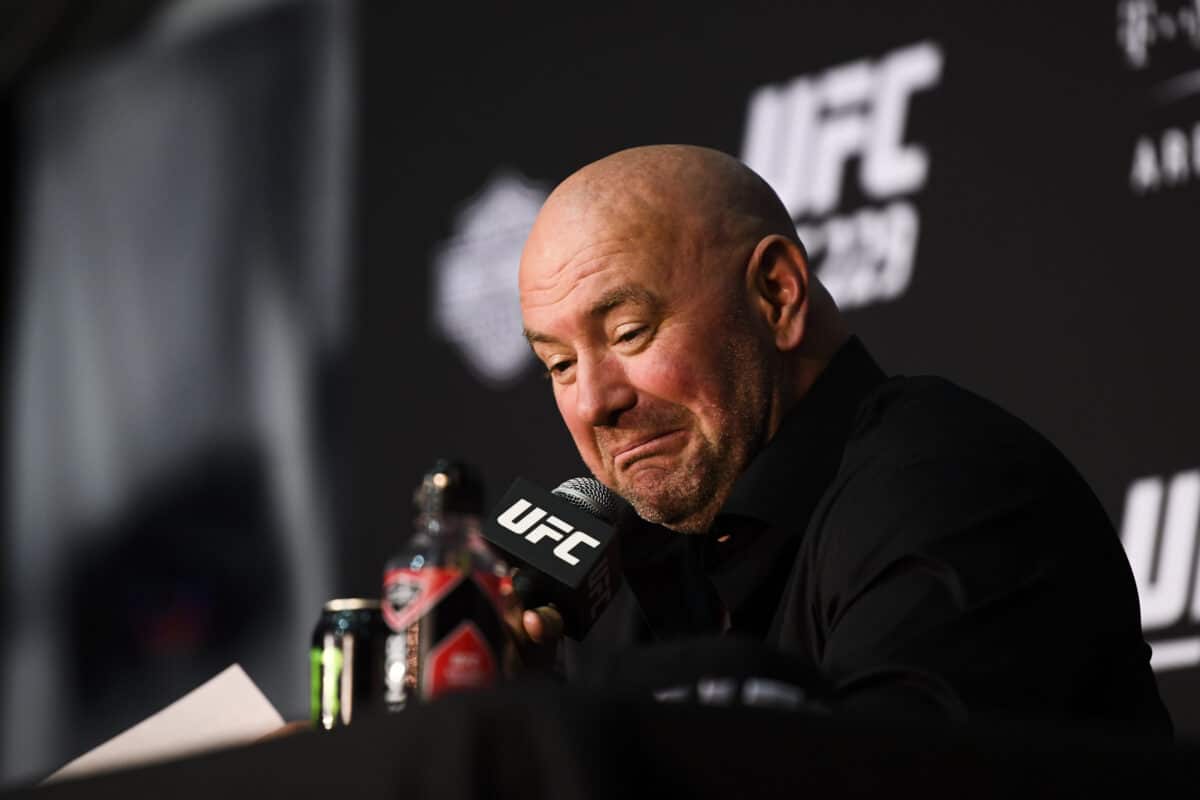 UFC 294: Dana White critica m&eacute;dico por pol&ecirc;mica com Johnny Walker