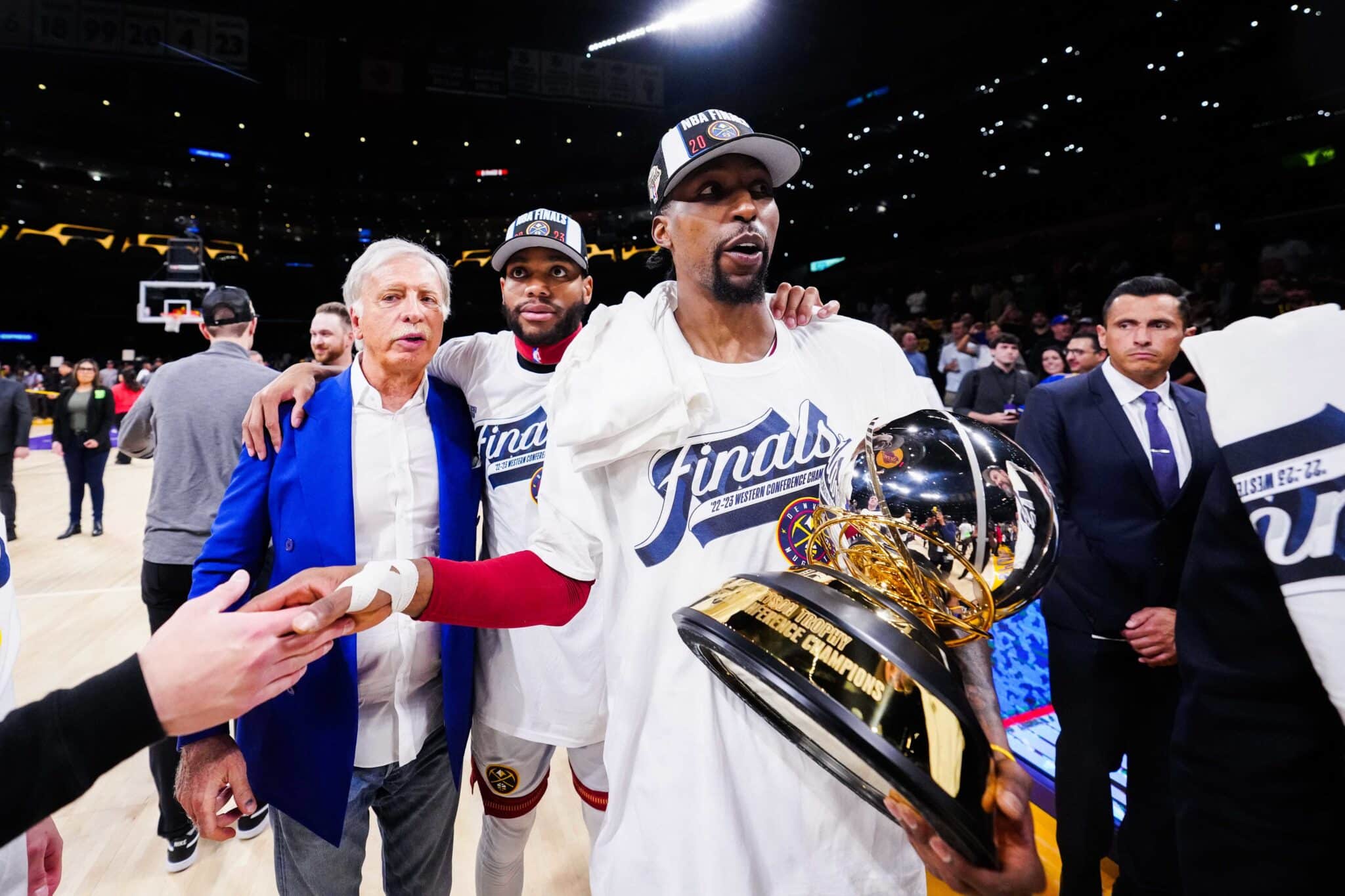 Denver Nuggets, KCP, NBA Finals. Stan Kroenke. Foto: Kirby Lee-USA TODAY Sports/Sipa USA - Photo by Icon sport