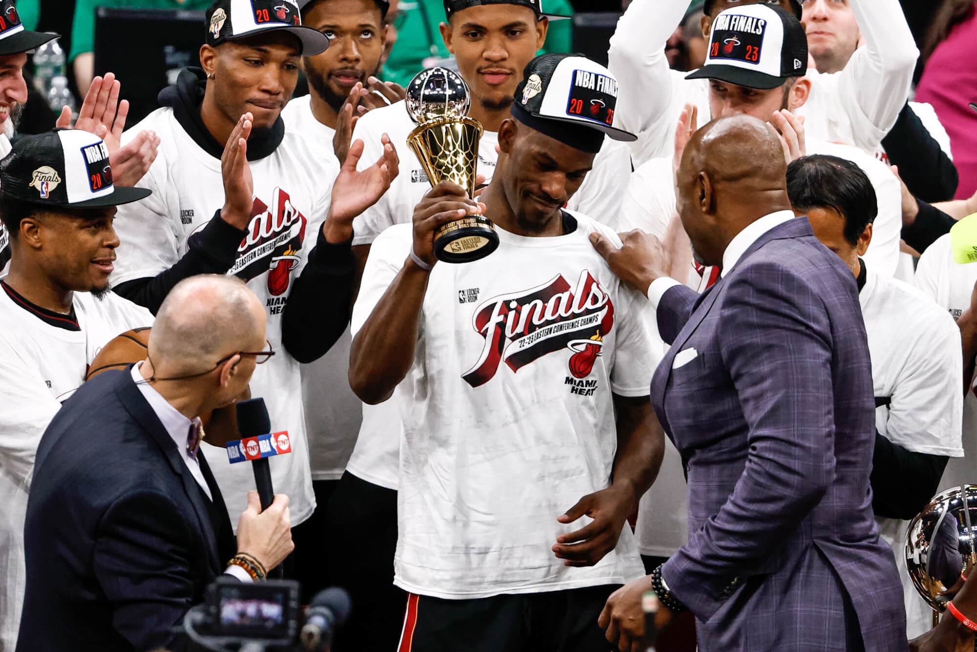 Jimmy Butler no jogo 7 contra o Boston Celtics (Foto: SUSA / Icon Sport)