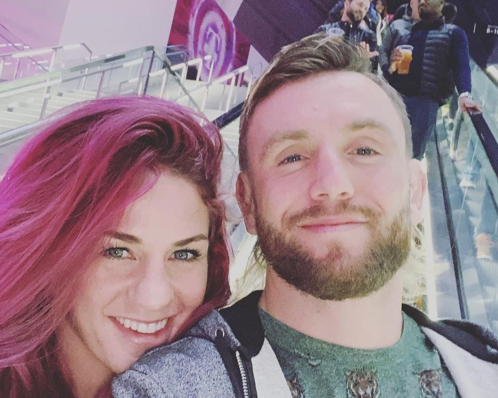 Tim Elliott e Gina Mazany UFC. Foto: Reprodu&ccedil;&atilde;o/Instagram/@awkward_mma