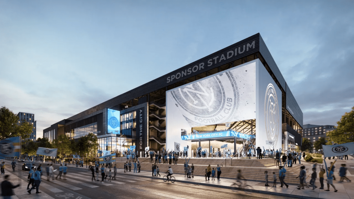 MLS: New York City FC revela projeto de est&aacute;dio bilion&aacute;rio