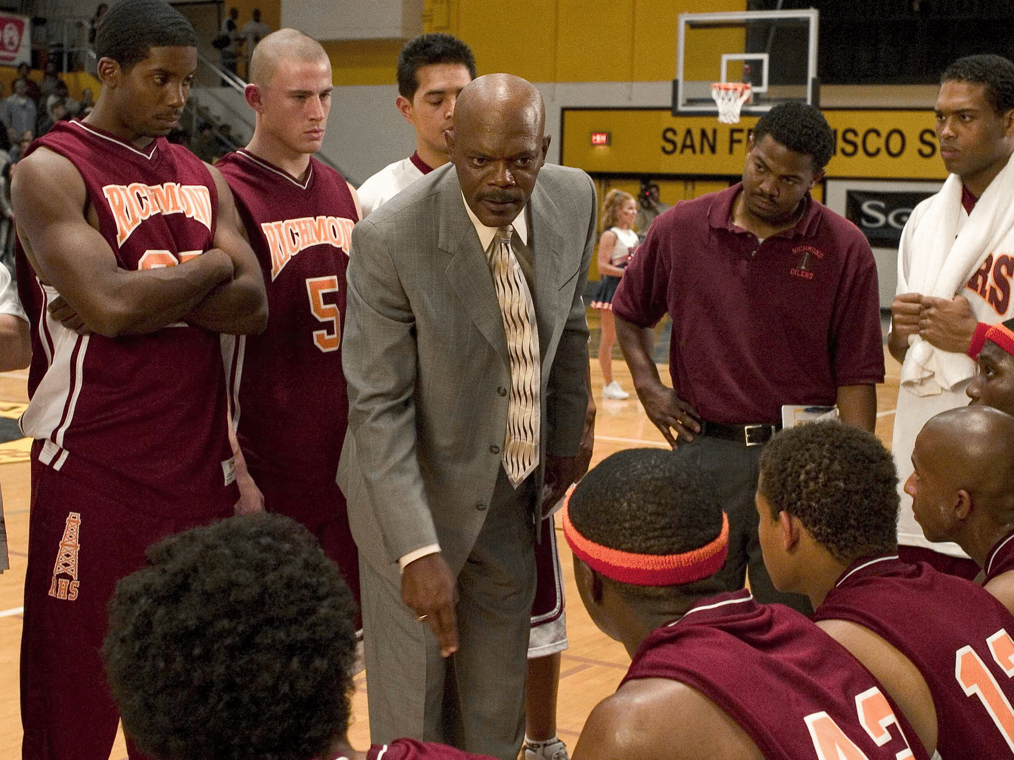 Coach Carter, com Samuel L Jackson (Foto: Reprodu&ccedil;&atilde;o)