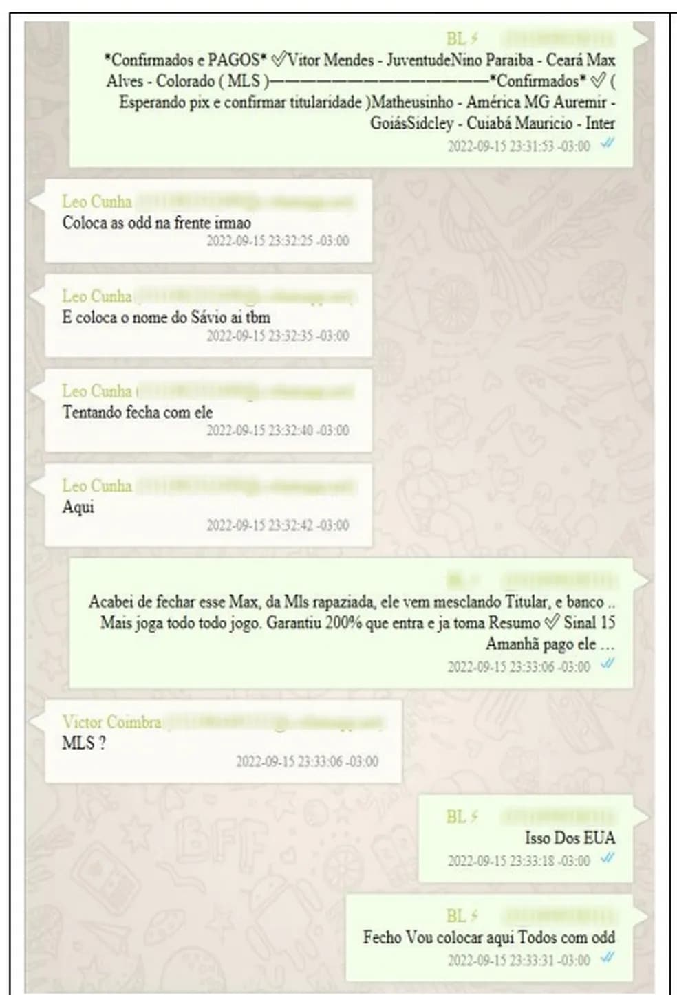 Suposta conversa entre a quadrilha sobre Max Alves. Foto: Reprodu&ccedil;&atilde;o/O Globo