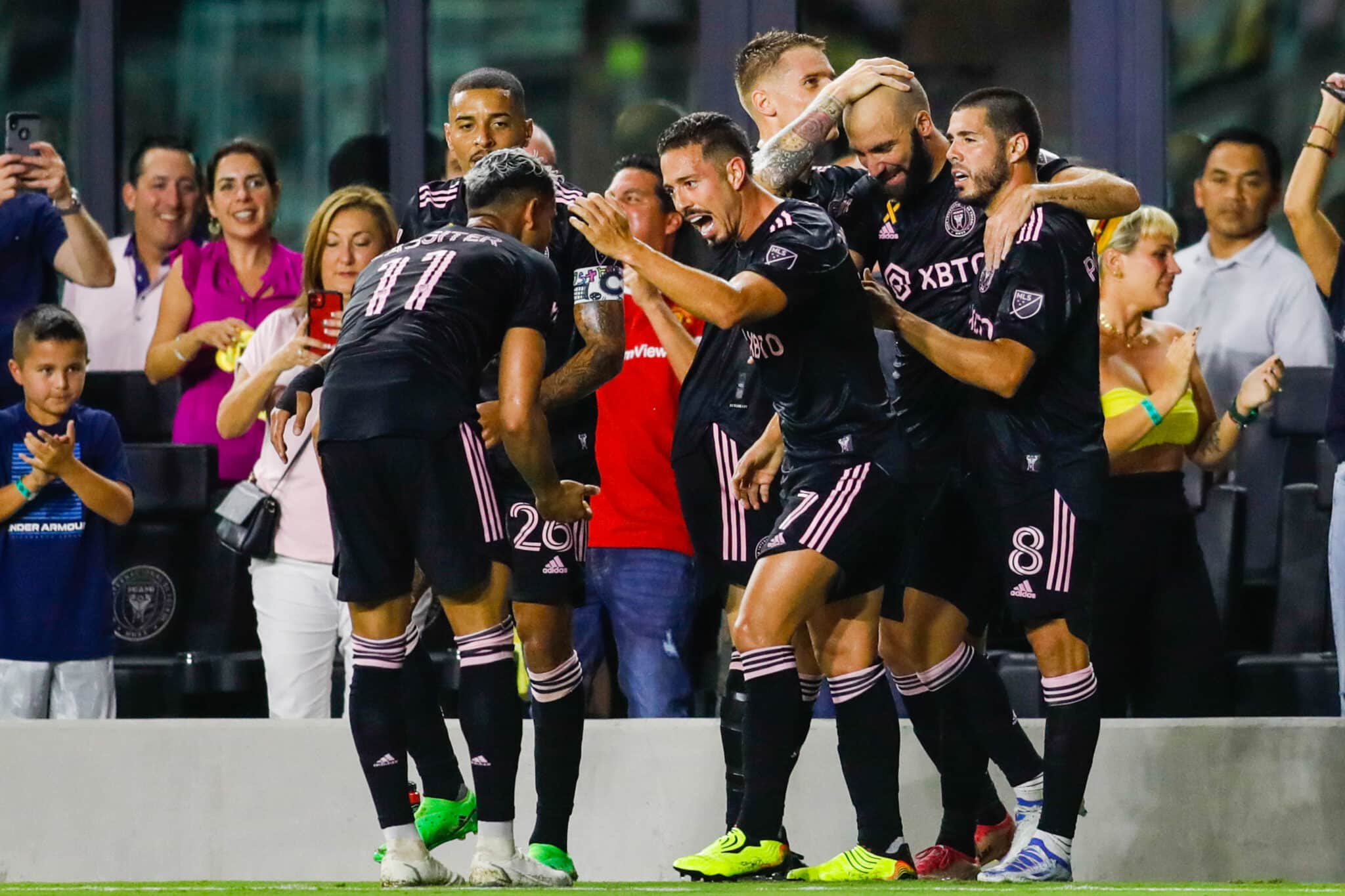 Brasileiros no Inter Miami. Foto: Icon Sport