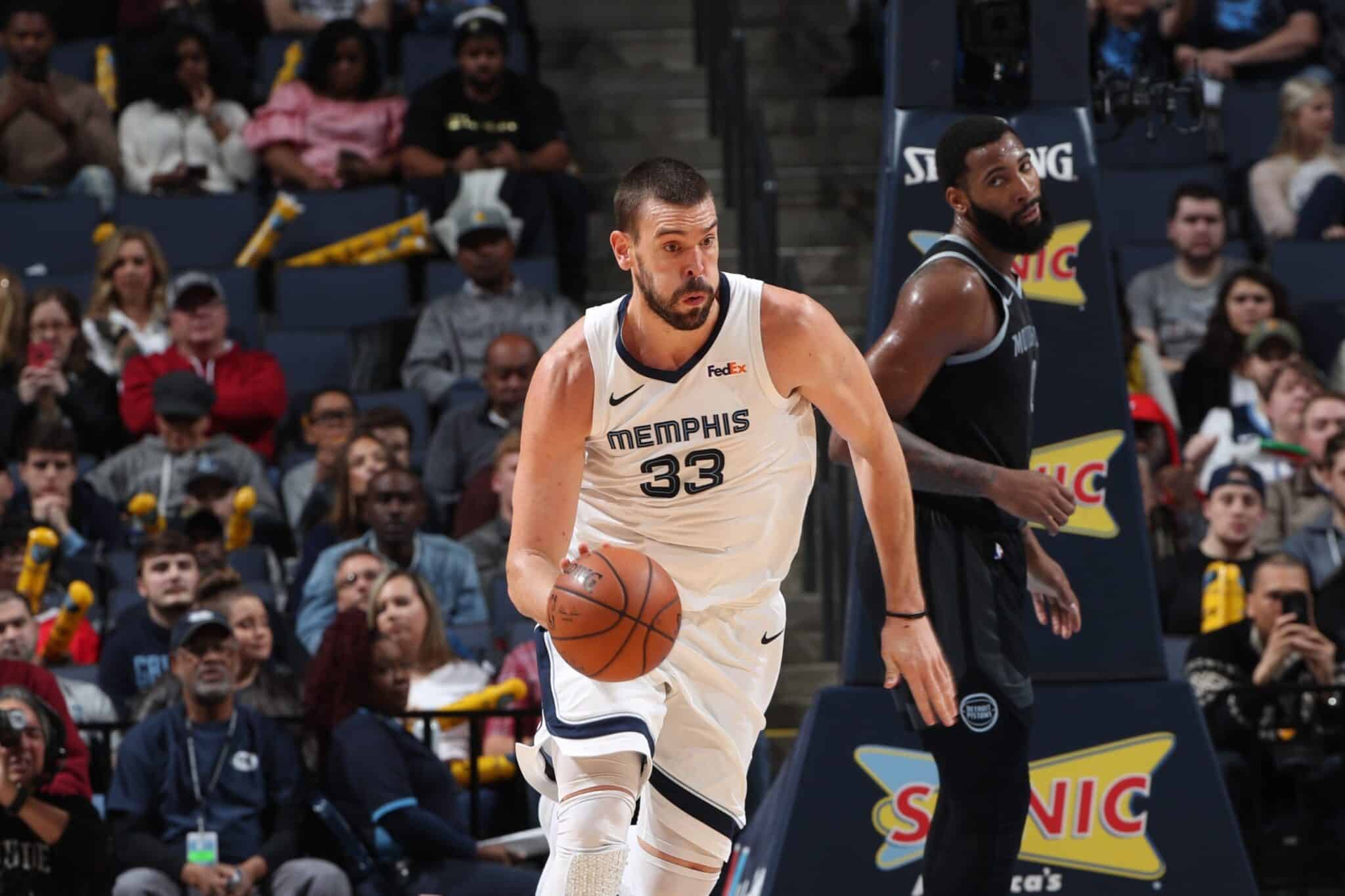 Marc Gasol, Memphis Grizzlies, NBA. Foto: Reprodu&ccedil;&atilde;o/Twitter/@memgrizz