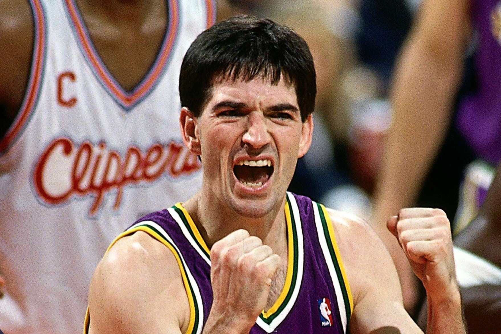 John Stockton, NBA. Foto: Reprodu&ccedil;&atilde;o/Twitter/@NBA