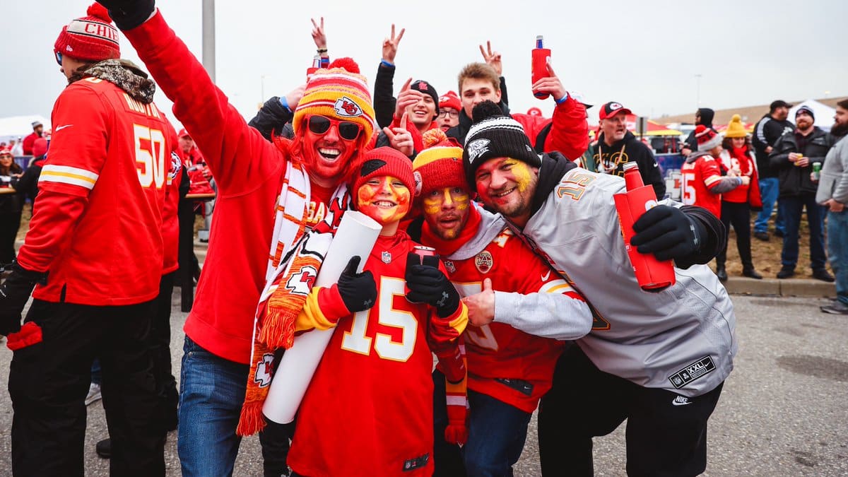 torcida Kansas City Chiefs. Foto: Reprodu&ccedil;&atilde;o/Twitter/@Chiefs
