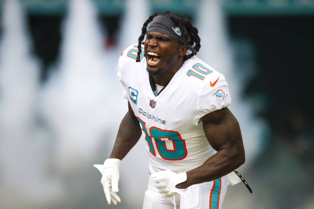 Playoffs da NFL: Tyreek Hill é o turbo que os Dolphins precisavam