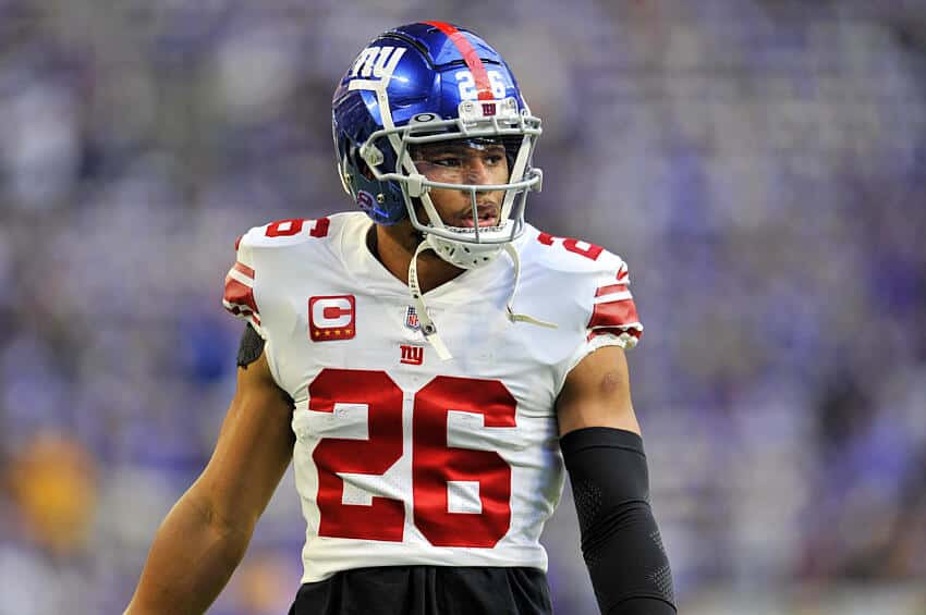 Saquon Barkley, running back do New York Giants (Foto: Icon Sport)
