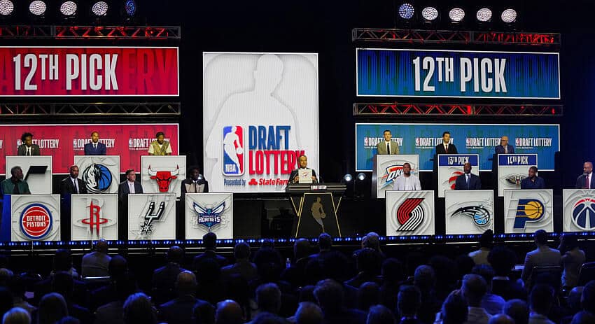 NBA Draft: saiba qual &eacute; a ordem dos times na sele&ccedil;&atilde;o de calouros