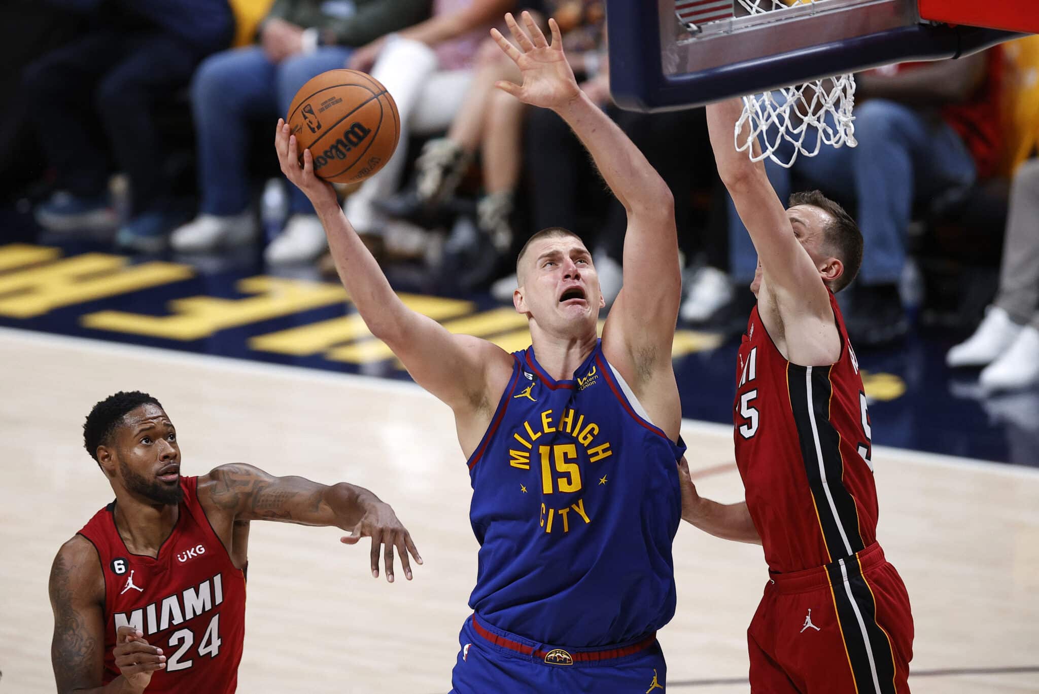 Nikola Jokic, Miami Heat x Denver Nuggets, Jogo 1 Finais da NBA 2023,