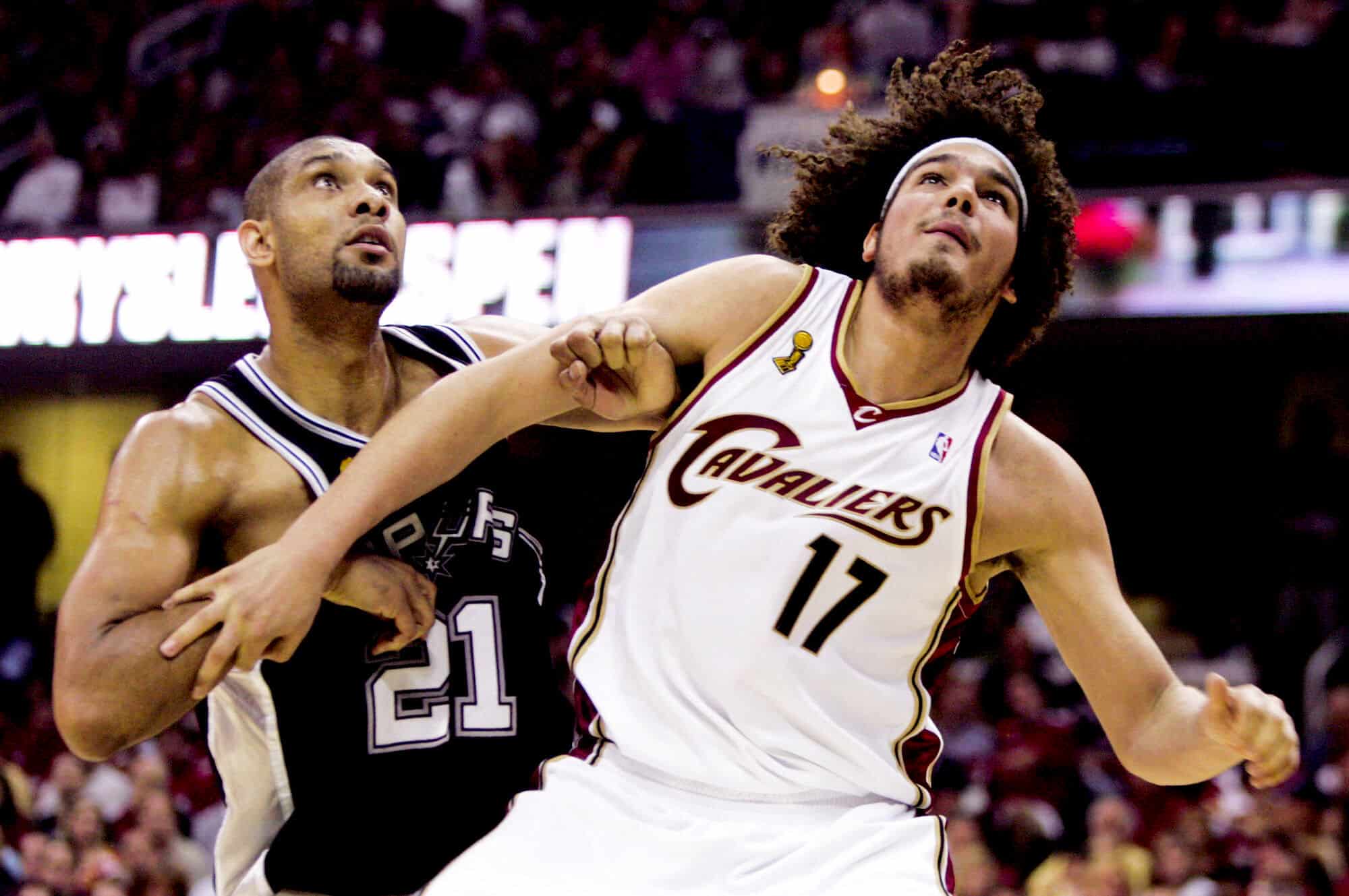 Anderson Varej&atilde;o na final da NBA em 2007 (Foto: Icon Sport)