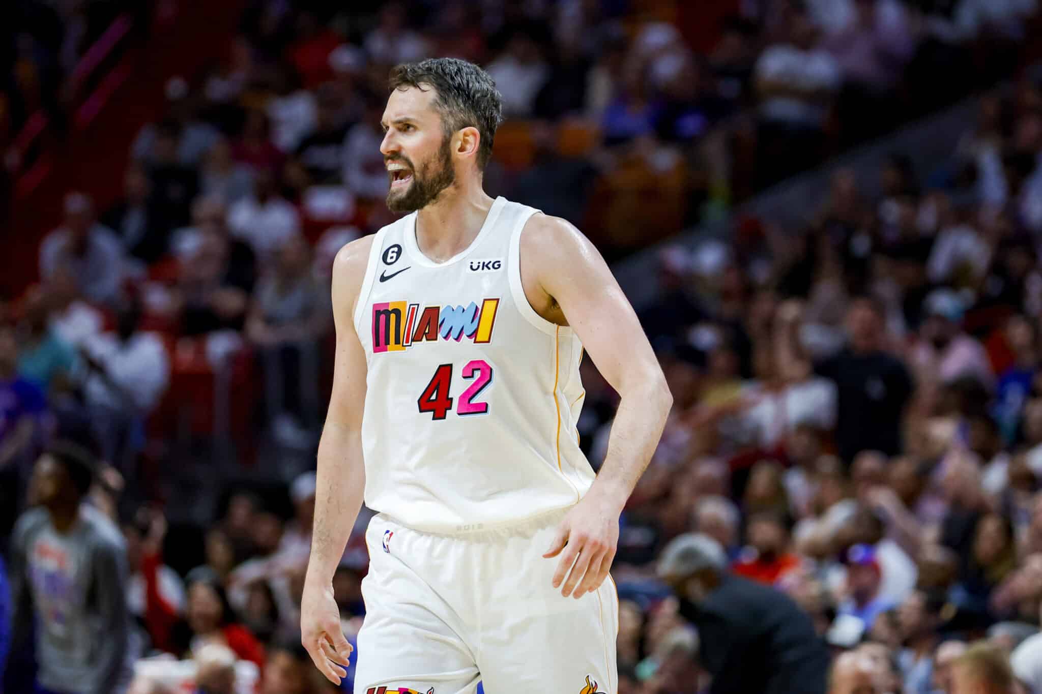 Kevin Love, do Miami Heat. Foto: Icon sport