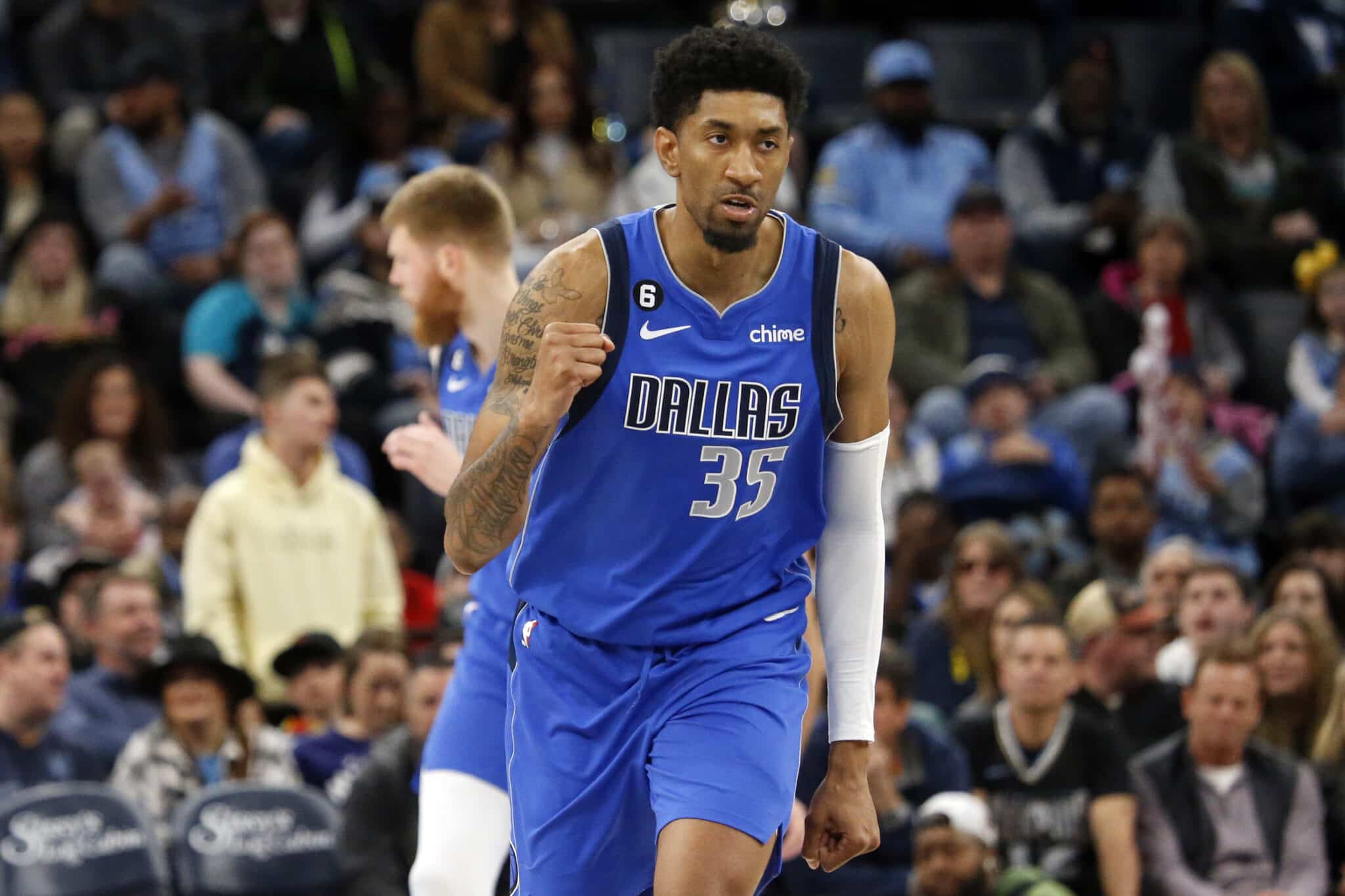 Christian Wood, do Dallas Mavericks. Foto: Icon sport