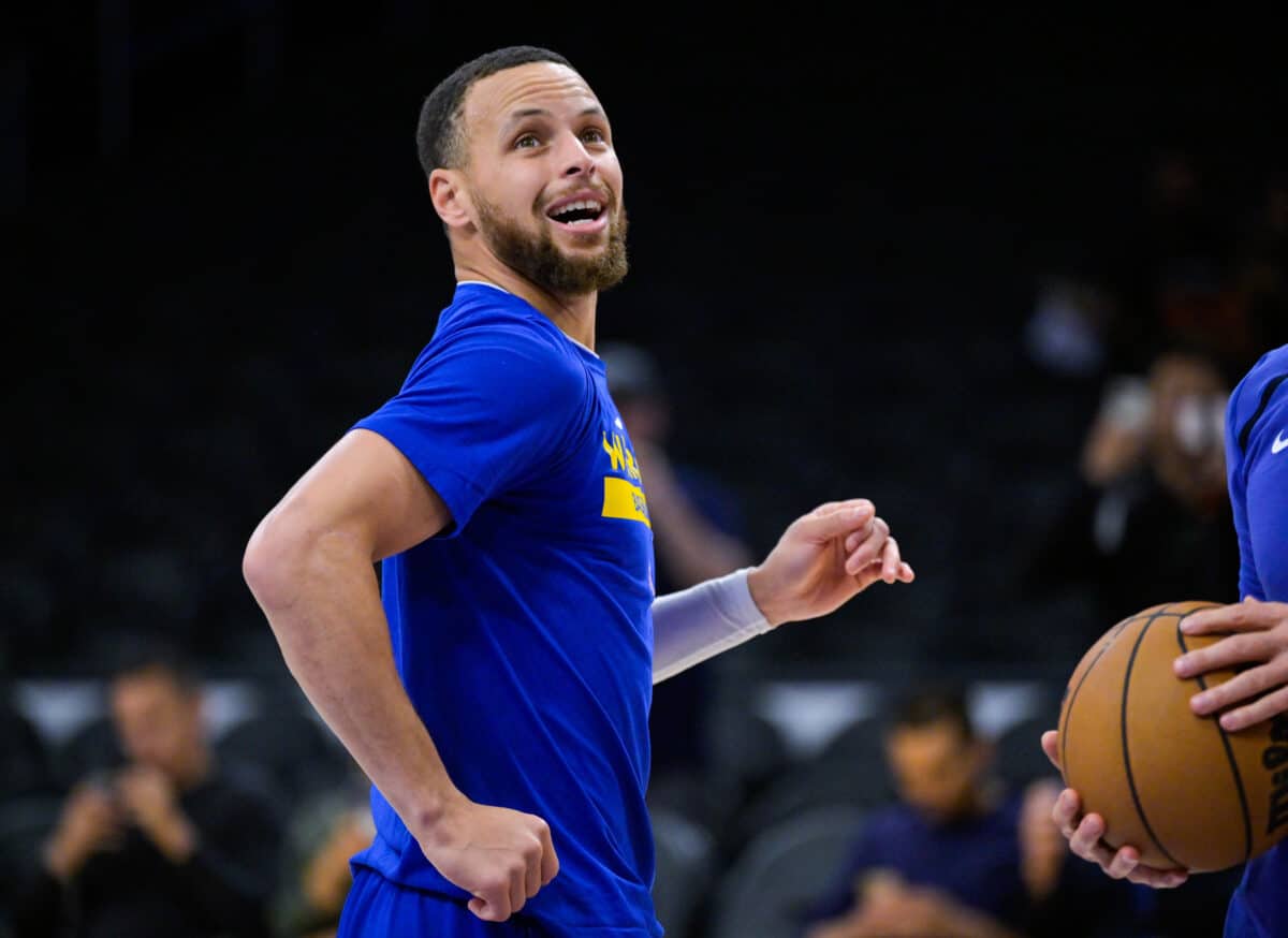 Sem chance com Wemby, Curry se encanta com outra estrela do Draft da NBA