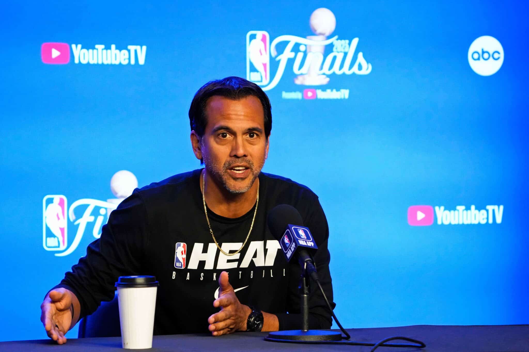 NBA Finals: t&eacute;cnico do Heat rebate deboche de Malone e acirra rivalidade