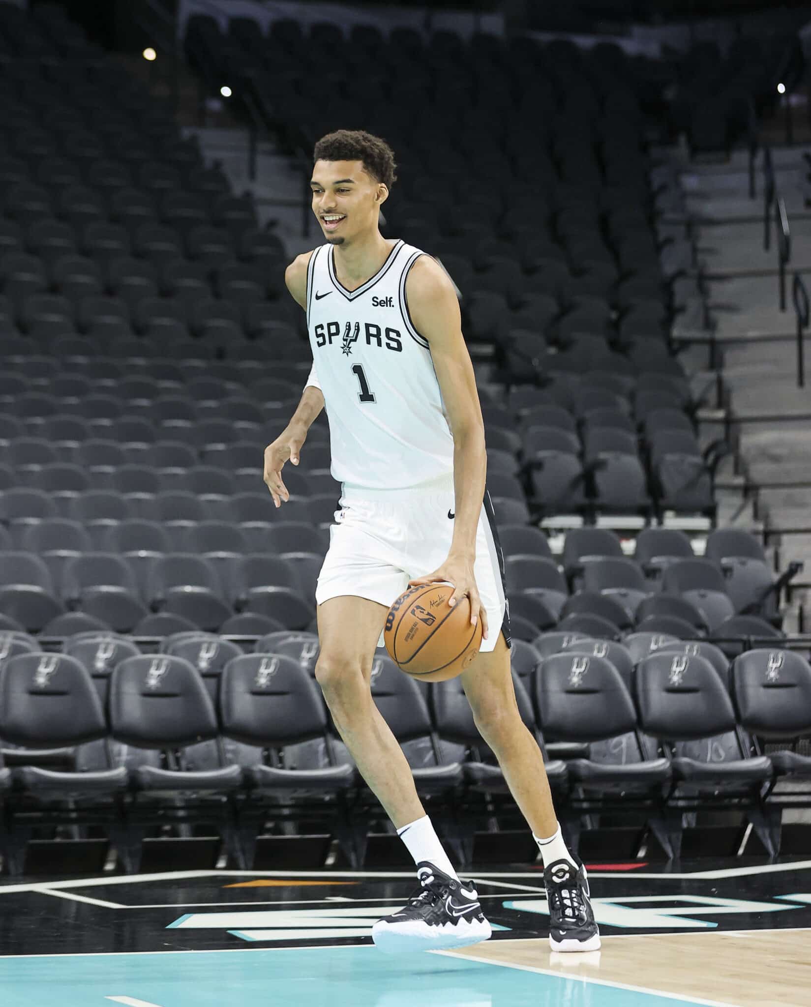 Victor Wembanyama, do San Antonio Spurs. Foto: Icon sport