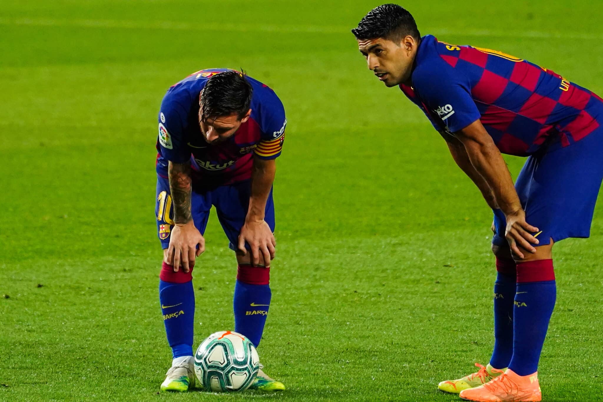 Messi e Suarez. Foto: Icon Sport