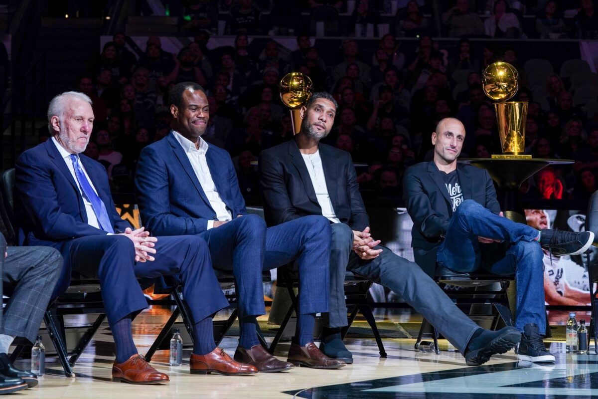 Como os Spurs se sa&iacute;ram quando tiveram a 1&ordf; escolha do NBA Draft