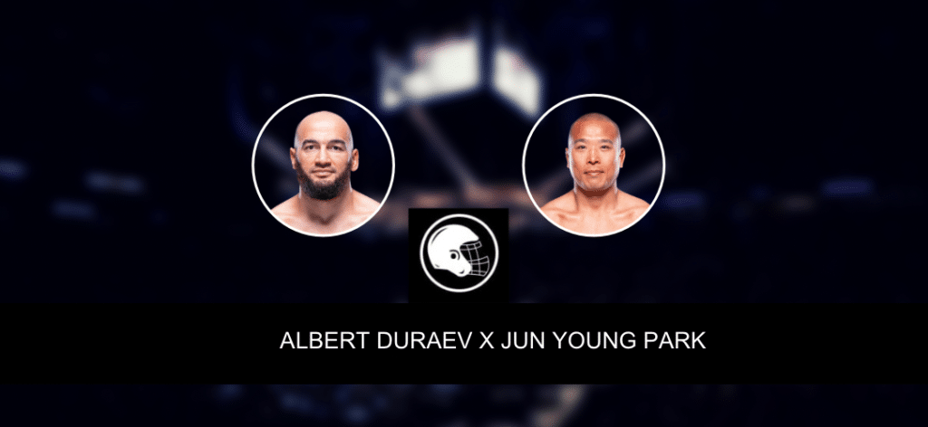 Albert Duraev x Jun Yong Park – palpite, odds e prognóstico – UFC – 15/7/2033