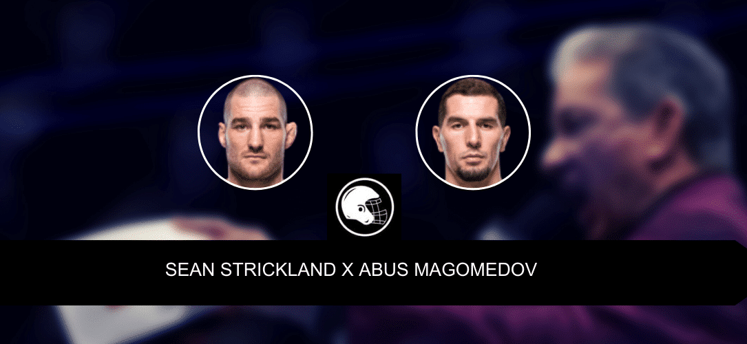 Sean Strickland x Abus Magomedov palpite, odds e progn&oacute;stico &ndash; UFC &ndash; 1/7/2023