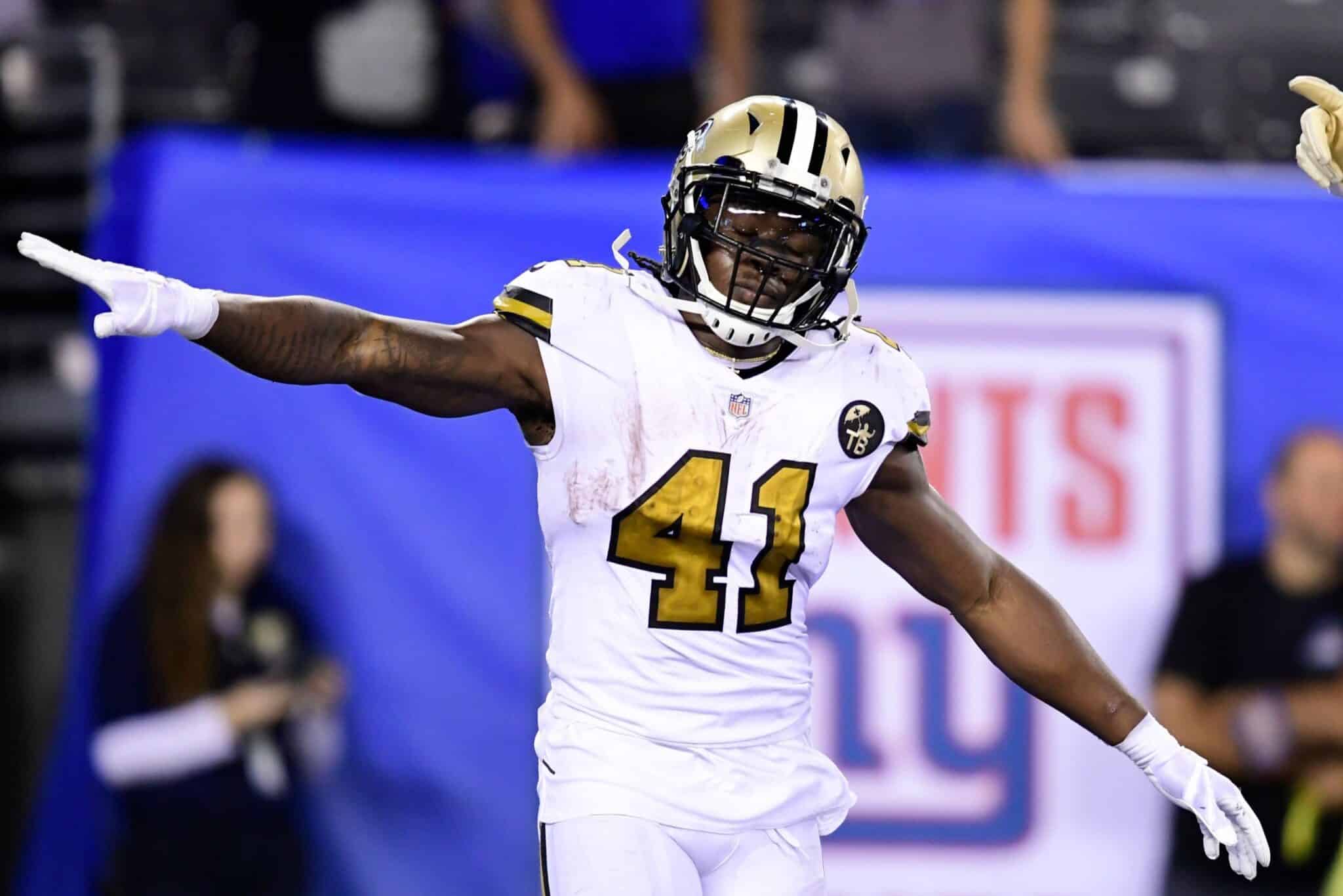 Alvin Kamara, Saints, NFL. Foto: Michael C. Herbert/New Orleans Saints