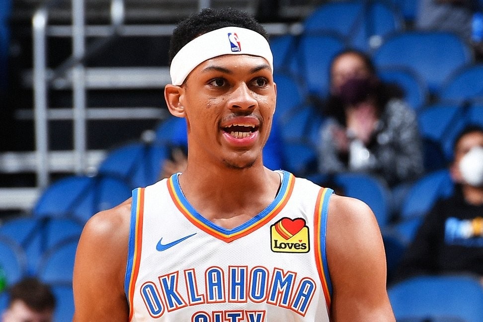 Darius Bazley, OKC, NBA. Foto: Reprodu&ccedil;&atilde;o/Twitter/@NBA 