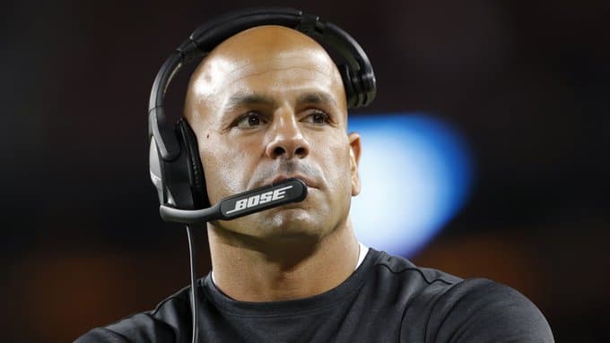 Robert Saleh, t&eacute;cnico, New York Jets, NFL. Foto: Reprodu&ccedil;&atilde;o/Twitter/@nyjets