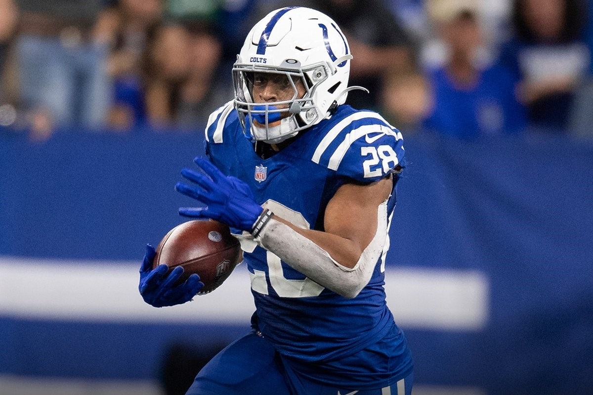 Jonathan Taylor, Colts, NFL. Foto: Reprodução/Twitter/@NFL