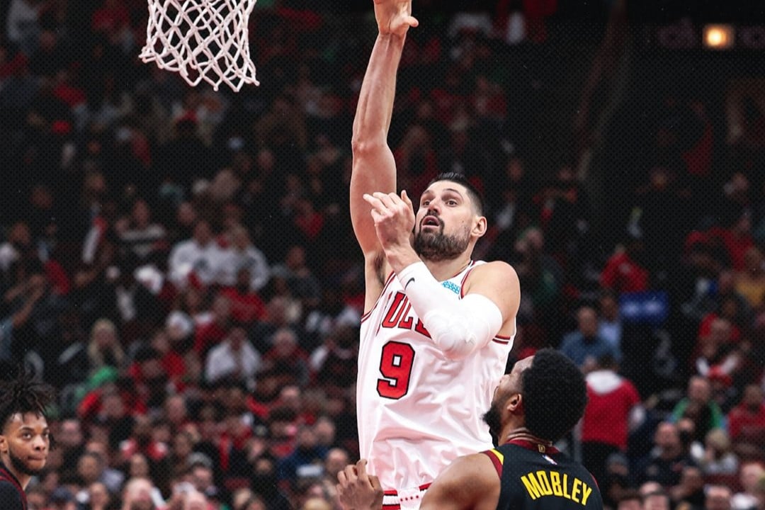 Nikola Vucevic, Chicago Bulls, NBA. Foto: Reprodu&ccedil;&atilde;o/Twitter/@ChicagoBulls