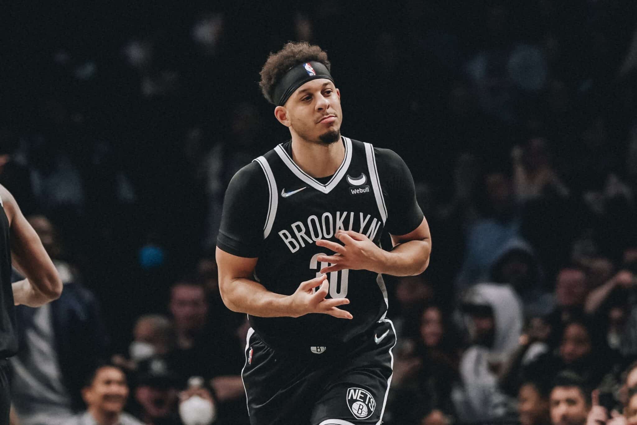 Seth Curry, Brooklyn Nets NBA. Foto: Reprodu&ccedil;&atilde;o/Twitter/@BrooklynNets