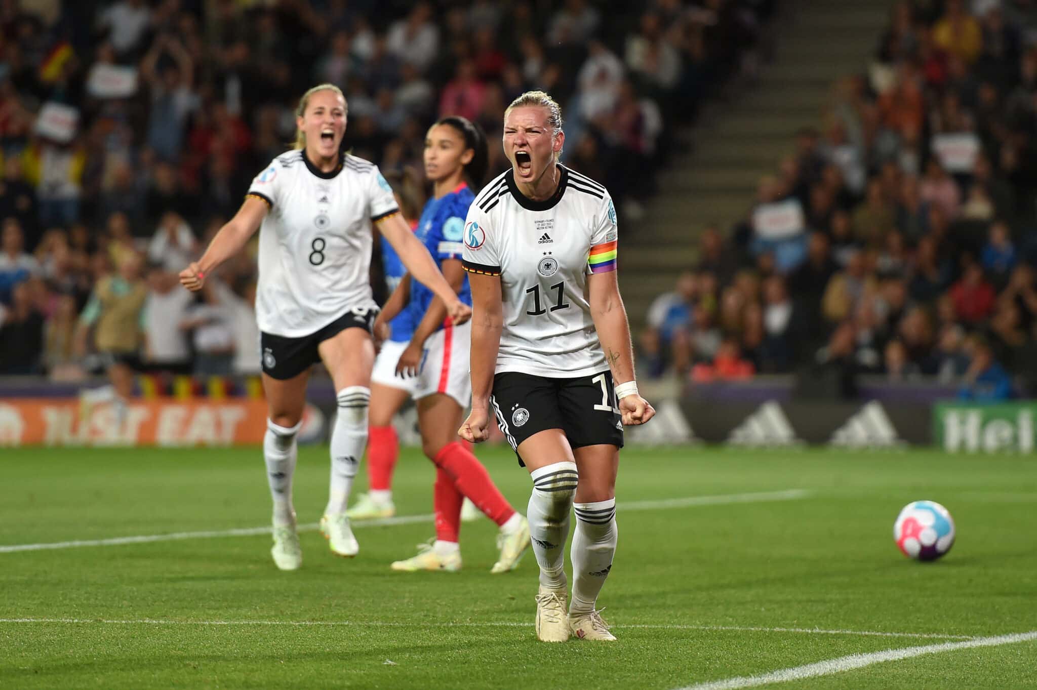 Alexandra Popp, Alemnanha feminina. Foto: Reprodu&ccedil;&atilde;o/Twitter/@FIFAWWC