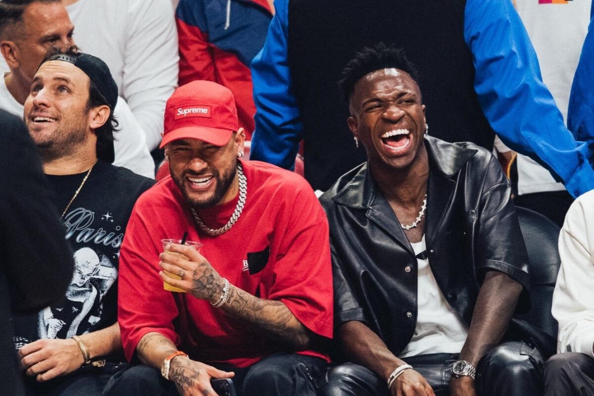 LeBron James? Vini Jr. revela seu time na NBA em papo com Casimiro