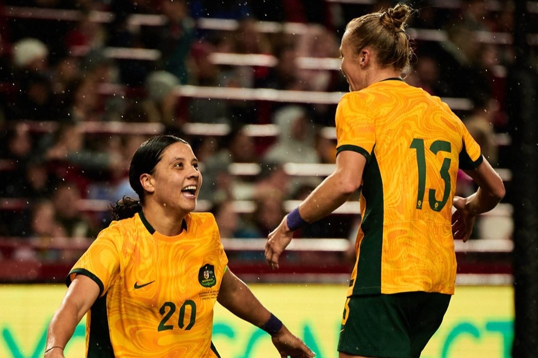 Sam Kerr, Austr&aacute;lia, sele&ccedil;&atilde;o feminina. Foto: Reprodu&ccedil;&atilde;o/Twitter/@TheMatildas