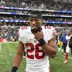 &lsquo;F&hellip; os Giants&rsquo;: Saquon Barkley admite n&atilde;o jogar na NFL em 2023