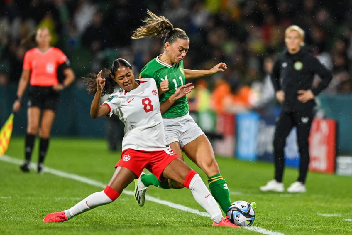 Copa do Mundo Feminina: Canad&aacute; x Irlanda tem gol ol&iacute;mpico hist&oacute;rico